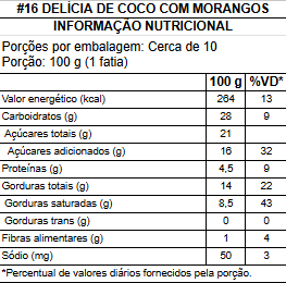 #16 delÍcia de coco com morangos