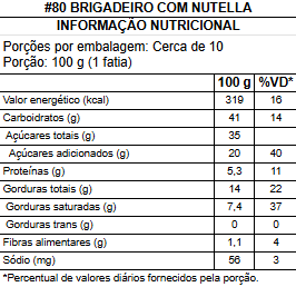 #80 brigadeiro com nutella