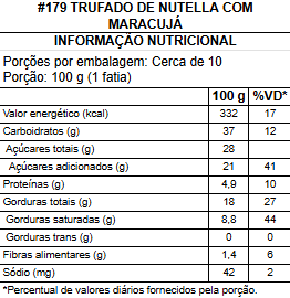 #179 trufado de nutella com maracujÁ