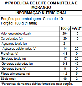 #178 delÍcia de leite com nutella e morango