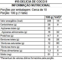 #15 delÍcia de coco ii
