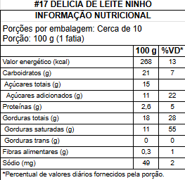 #17 delÍcia de leite ninho