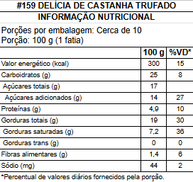 #159 delÍcia de castanha trufado