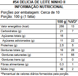 #54 delÍcia de leite ninho ii