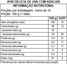 #106 delÍcia de uva com abacaxi