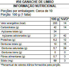 #56 ganache de limÃo