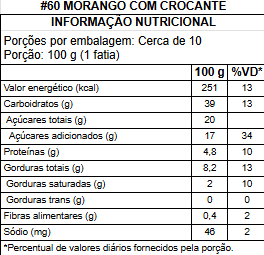#60 morango com crocante