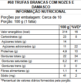 #68 trufas brancas com nozes e damasco