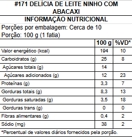 #171 delÍcia de leite ninho com abacaxi