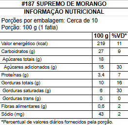 #187 supremo de morango