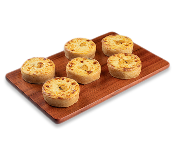 Quiche de Palmito - Salgado