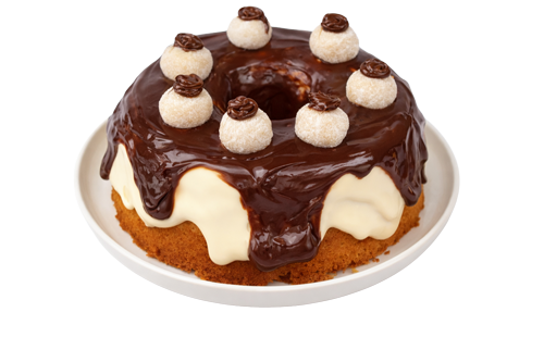 Caseiro Premium Delícia de Leite com Nutella - Bolo Inteiro