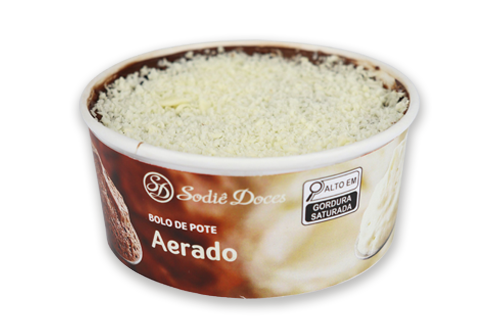 Bolo de Pote Aerado - Bolo Inteiro